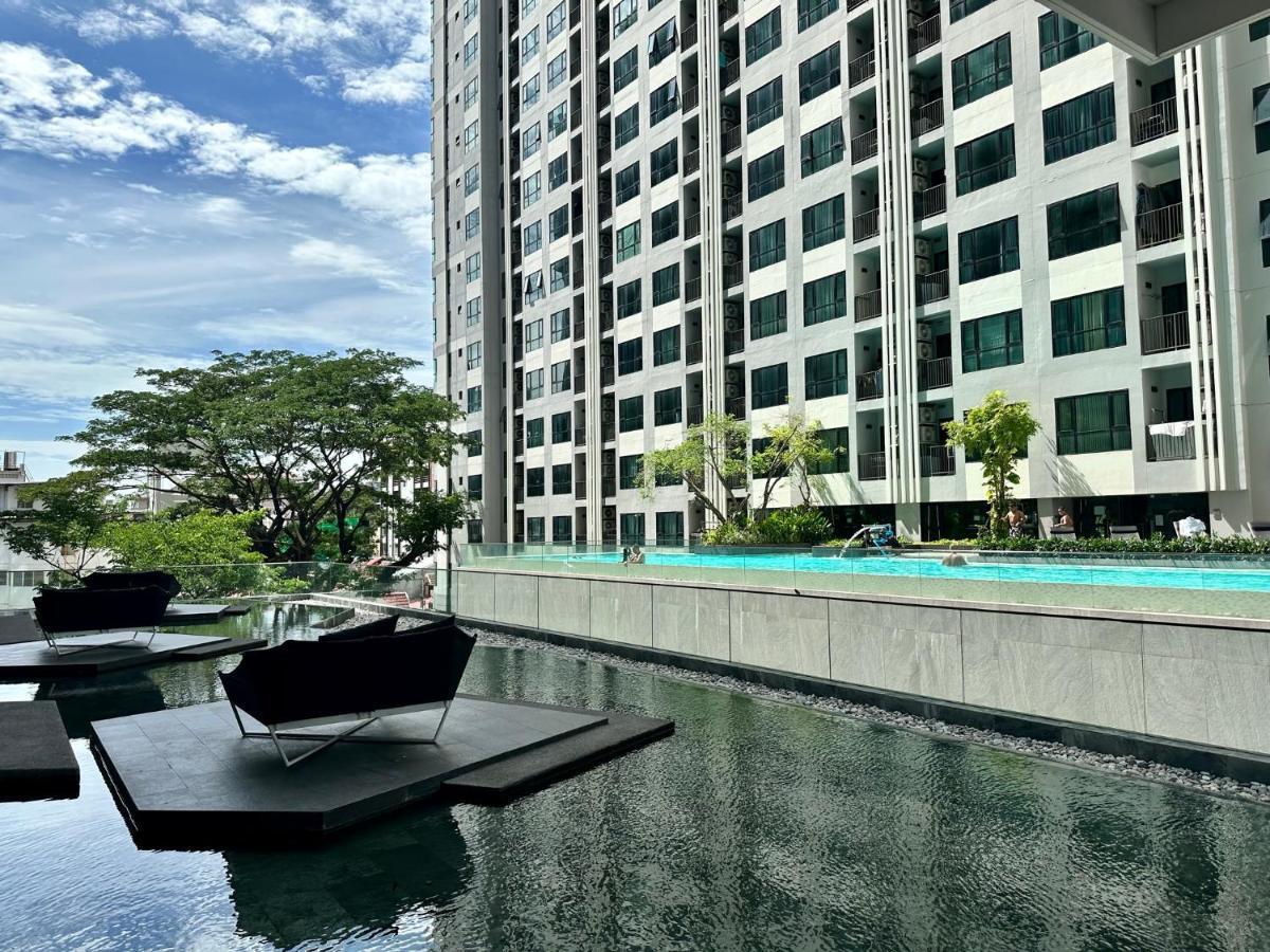 Best Location Condo With Swimming Pool, Gym, Sauna, Washing Mashine, Fast Internet In Central Of パッタヤー エクステリア 写真