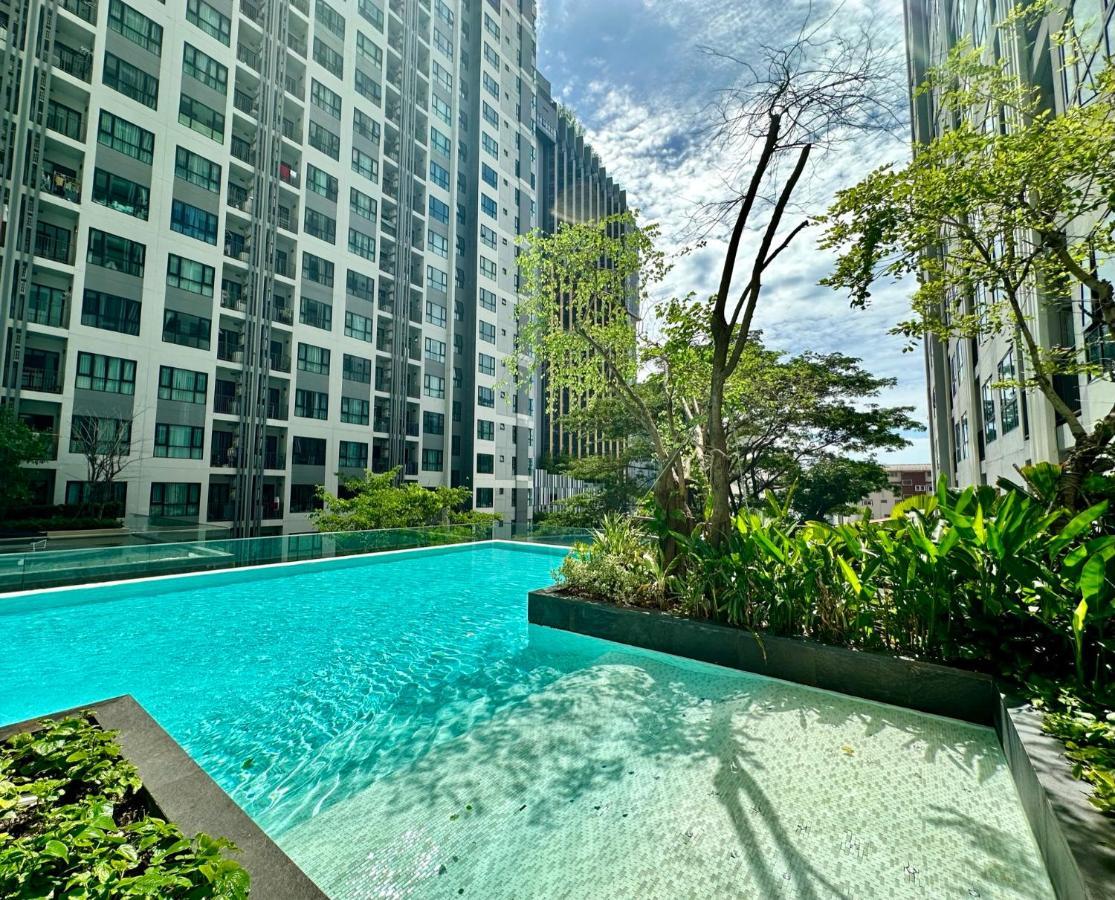 Best Location Condo With Swimming Pool, Gym, Sauna, Washing Mashine, Fast Internet In Central Of パッタヤー エクステリア 写真