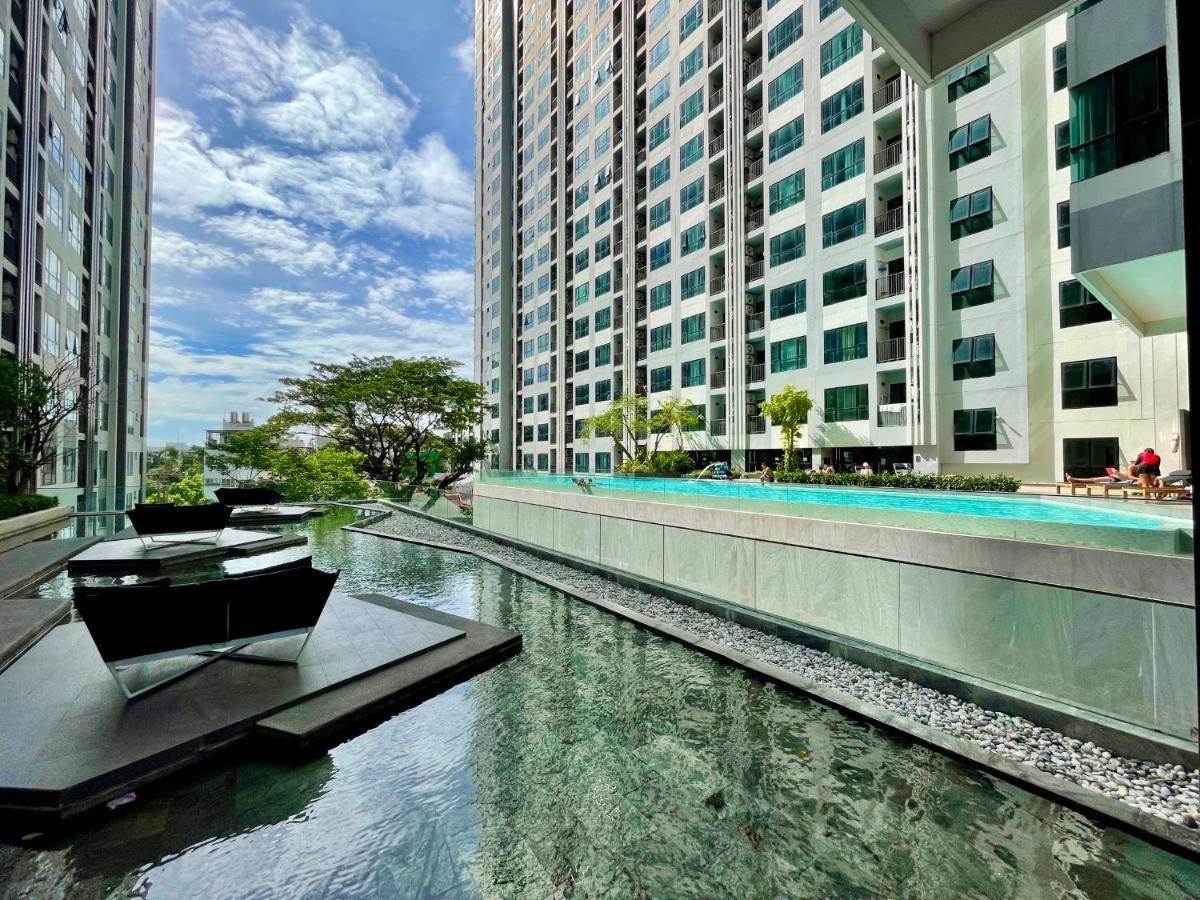 Best Location Condo With Swimming Pool, Gym, Sauna, Washing Mashine, Fast Internet In Central Of パッタヤー エクステリア 写真